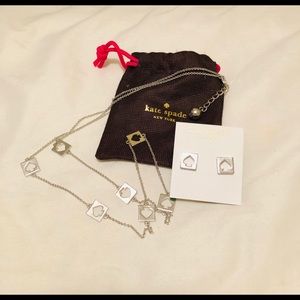 Authentic Kate Spade Punchout Necklace Set